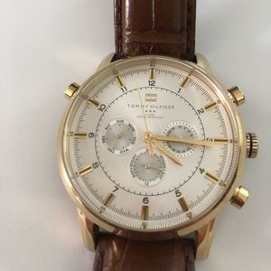 Gold Plated Tommy Hilfiger Watch